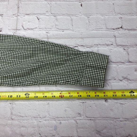 Vintage Ralph Lauren Men Custom Fit Button Shirt Size Large Plaid M114 -22 - Picture 6 of 14